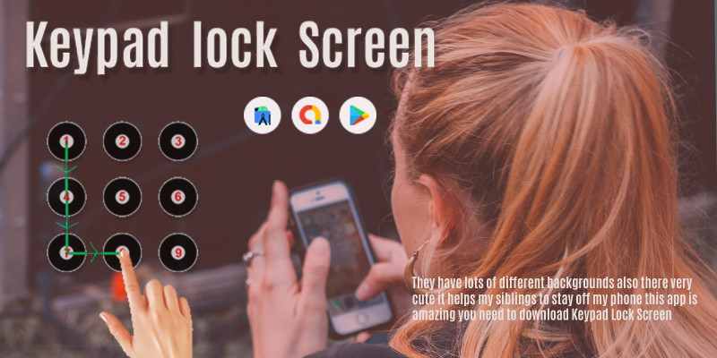 Keypad Lock Screen -Android Source Code