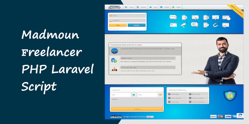 Madmoun – Freelance PHP Laravel Script