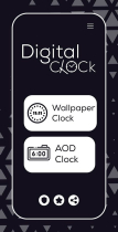 Digital Clock LWP - Android Source Code Screenshot 2