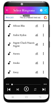 Mobiles Ringtones - Android Source Code Screenshot 1
