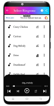 Mobiles Ringtones - Android Source Code Screenshot 4