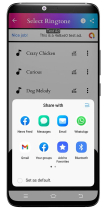 Mobiles Ringtones - Android Source Code Screenshot 8