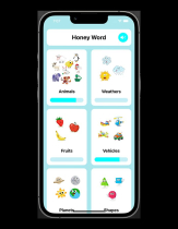 Honey Word Puzzle Game iOS Game Screenshot 1