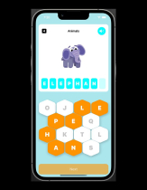 Honey Word Puzzle Game iOS Game Screenshot 3