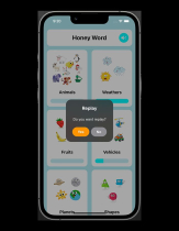 Honey Word Puzzle Game iOS Game Screenshot 7