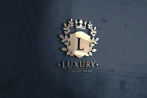 Crest Luxury Pro Logo Template Screenshot 3
