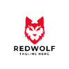 Red Wolf Pro Logo Template