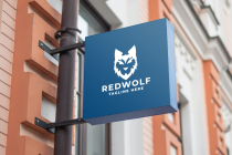 Red Wolf Pro Logo Template Screenshot 3