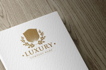 Luxury Shield Pro Logo Template Screenshot 2
