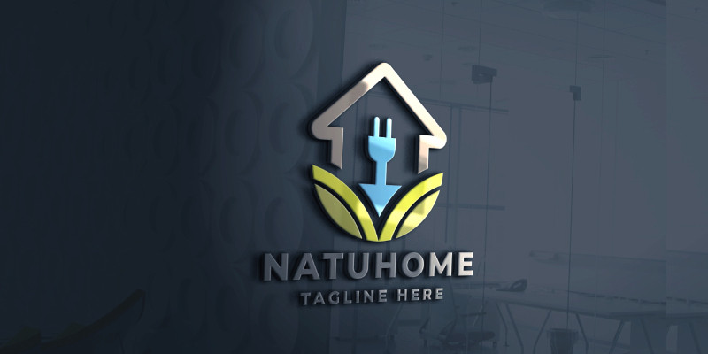 Nature Home Pro Logo Template