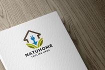 Nature Home Pro Logo Template Screenshot 1