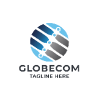 Globecom Vision Pro Logo Template