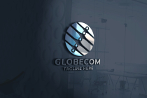 Globecom Vision Pro Logo Template Screenshot 1