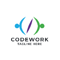 Code Work Pro Logo Template
