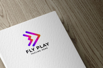 Fly Play Pro Logo Template Screenshot 1