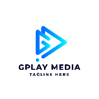 GPlay Media Pro Logo Template