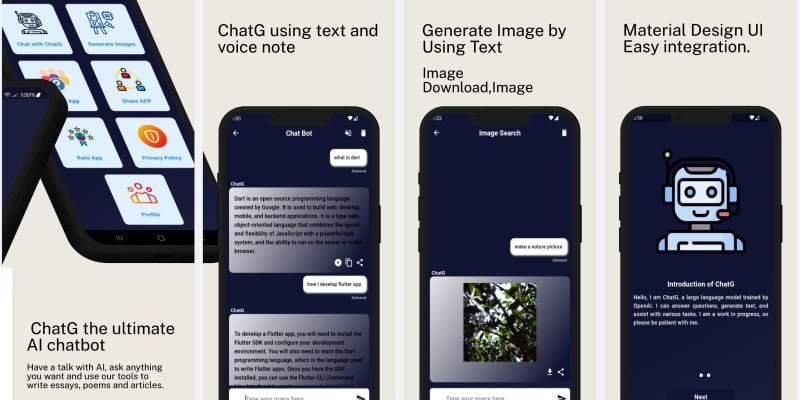ChatG - ChatGPT Open AI Flutter App