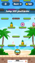 Bouncy Ball Unity Game Screenshot 1