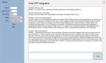 Chat GPT Integration with C# Desktop Application Screenshot 1