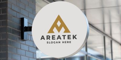 Areatek Letter A Logo Pro Template
