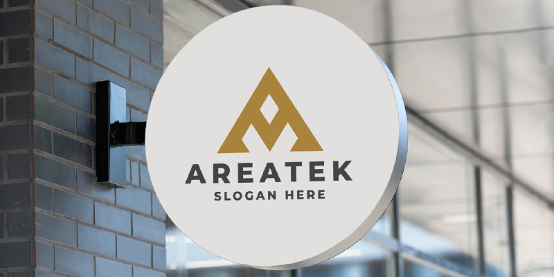 Areatek Letter A Logo Pro Template