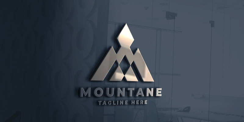 Mountane Letter M Pro Logo Template