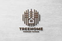 Tree Home Pro Logo Template Screenshot 2