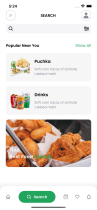 Kingfood - React Delivery Mobile App Screenshot 2