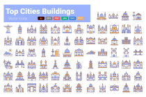 Top Cities Building Icons pack Screenshot 1