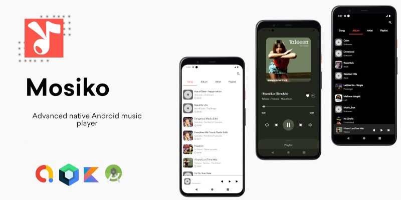Mosiko - Android Music Player