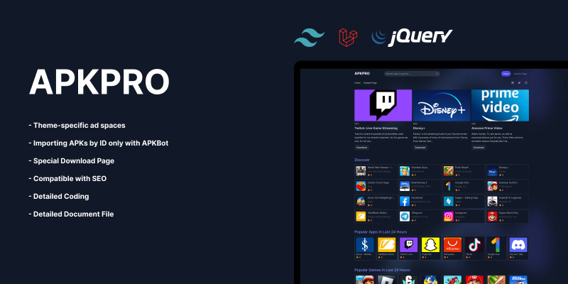 APKPRO WordPress Theme - APK Downloader Theme