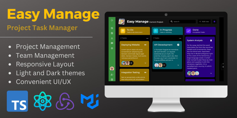 Easy Manage - Manage Your Project Easily