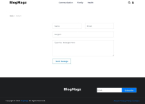 BlogMagz - PHP Script Screenshot 4