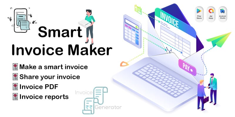 Smart Invoice and Bill Maker - Android App