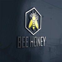 Bee Honey Logo Template For Honey And Bees Company