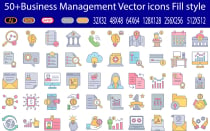 200 Business management Icon Pack  Screenshot 2