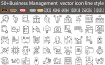 200 Business management Icon Pack  Screenshot 4
