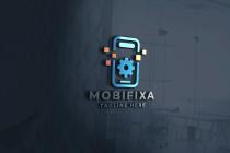 Mobile Fix Repair Logo Pro Template Screenshot 1