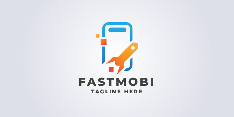 Fast Mobile Logo Pro Template