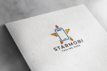 Star Mobile Logo Pro Template Screenshot 2
