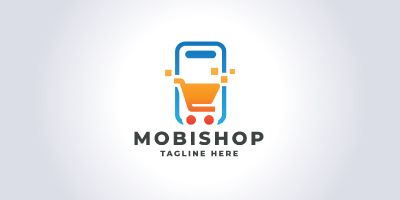 Mobile Shop Logo Pro Template