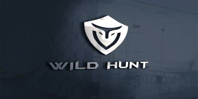 Wild Hunt Logo Template For Hunting