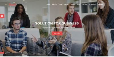 Start - Digital Business Agency Website Template