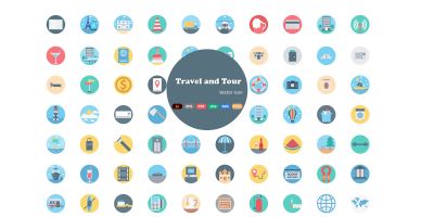 Travel and Tour Icons