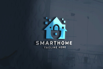 Smart Home Logo Pro Template Screenshot 1