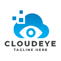 Cloud Eye Logo Pro Template