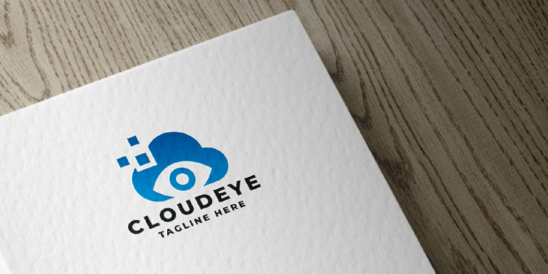 Cloud Eye Logo Pro Template