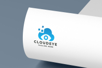 Cloud Eye Logo Pro Template Screenshot 2