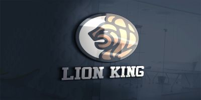 Lion King Logo Template Elegant For Animals