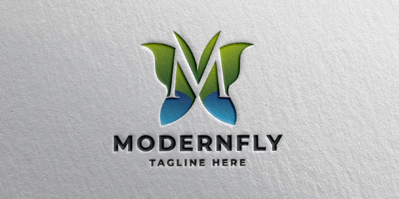 Modern Butterfly Logo Pro Template